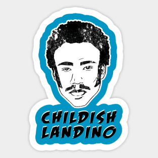 Childish Landino Sticker